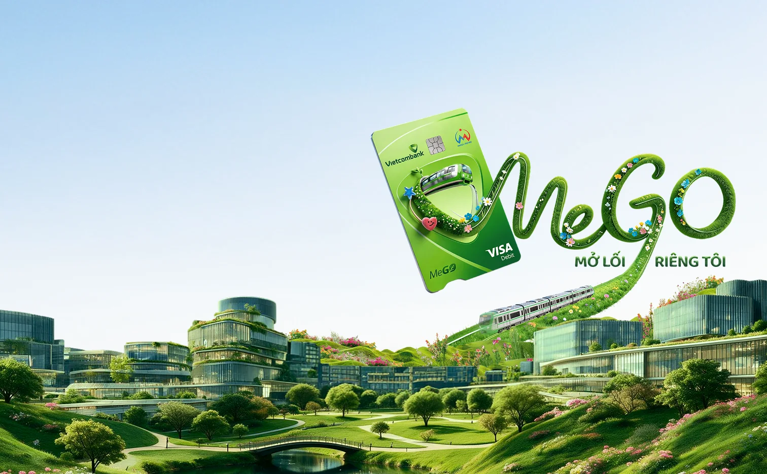 Thẻ MeGO — Vietcombank Visa Hanoi Metro
